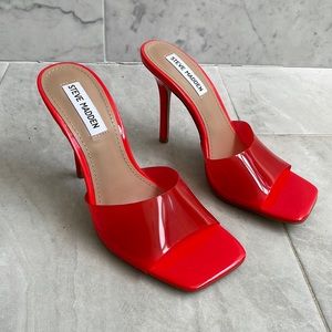 Steve Madden red stiletto